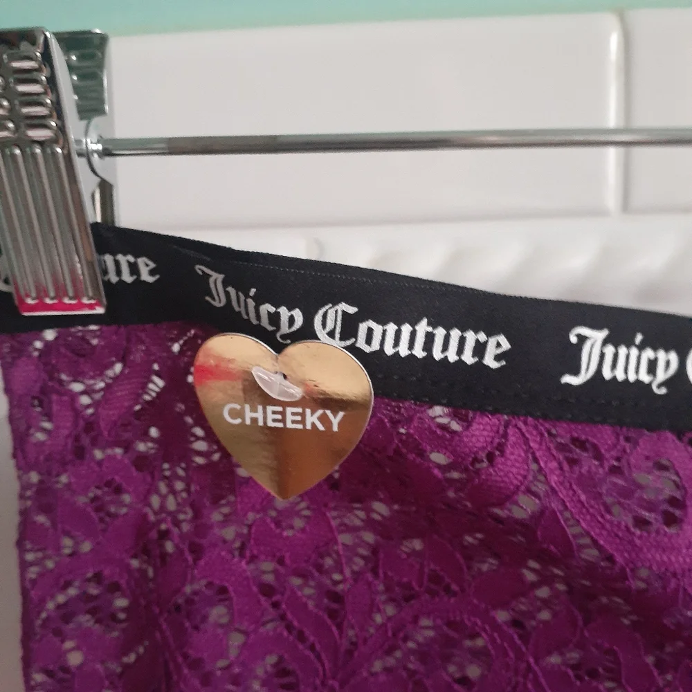 Juicy Couture Lace Cheeky underwear boy shorts